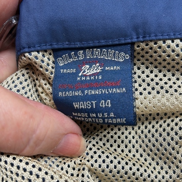 Bills Khakis part Bermuda short part beach short cotton and nylon size 44 46 USA - Picture 9 of 17
